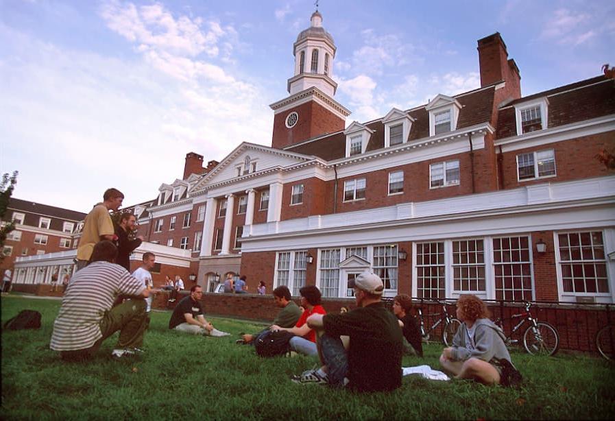 The East Green on Ohio University's Athens campus.