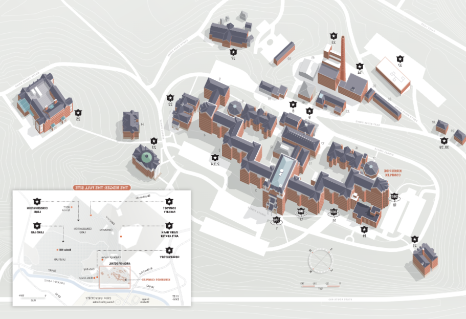 Interactive map of The Ridges